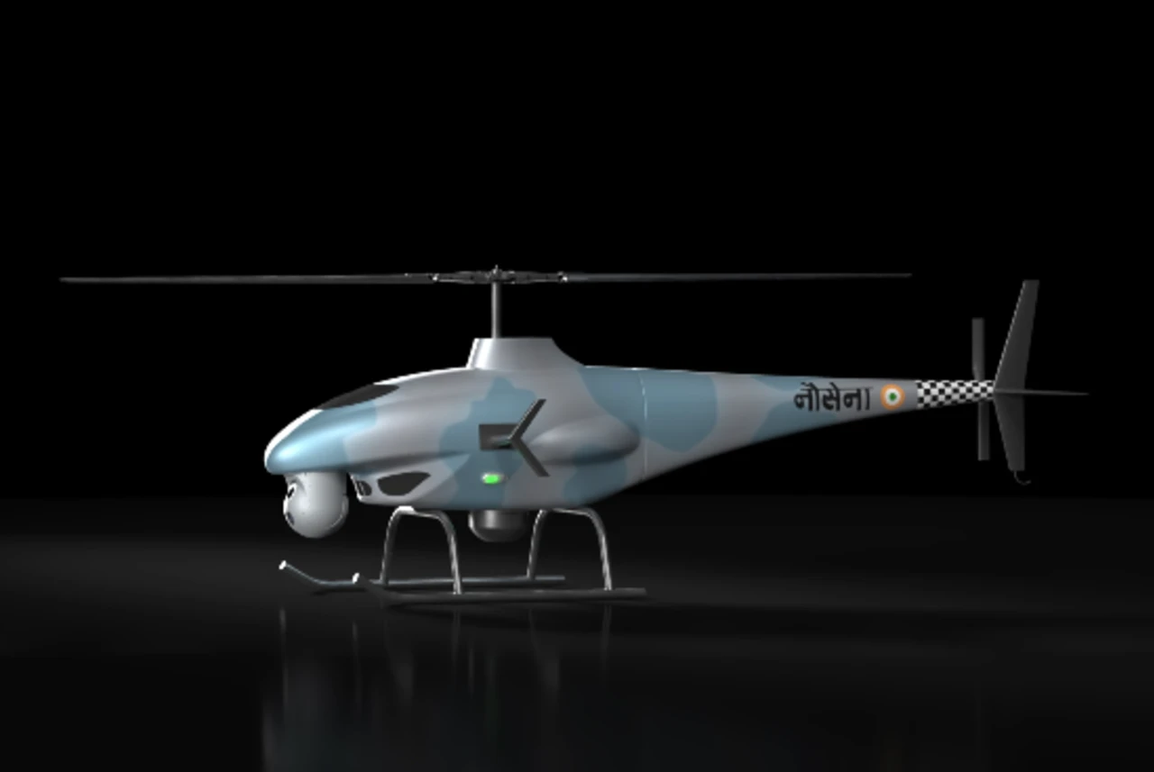 Original Altair Varun MKI aircraft profile render